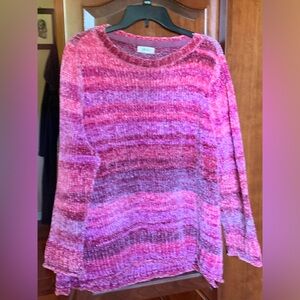 Velour knit Sweater 2x